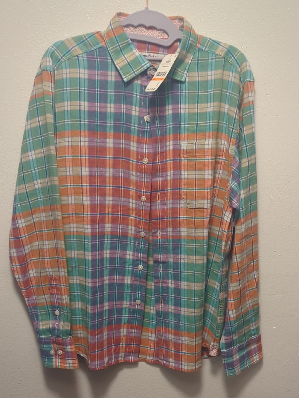 NWT Tommy Bahama Barbados Breeze Vibrant Button Down Sz Small